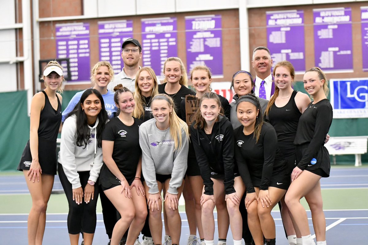 UW-Whitewater women’s tennis team - April 30, 2022. (Photo courtesy of Dave Lindow)