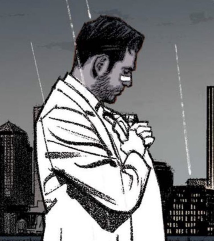 MoonlitSpector's tweet photo. “You’ve got that right.”

Sighing for a moment before pulling his mask fully off his face, seemingly irritated by the fabric.

“Glad someone else knows what it’s like though.” https://t.co/bxHDqyDKEV