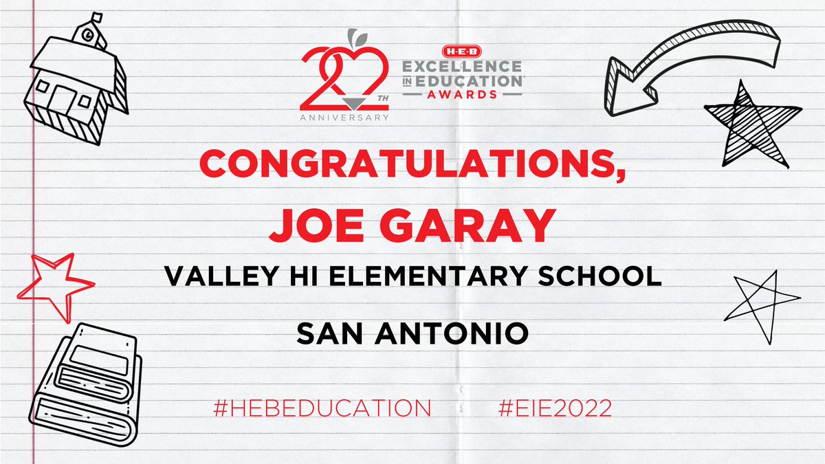 HEB Excellence in Education tweet media