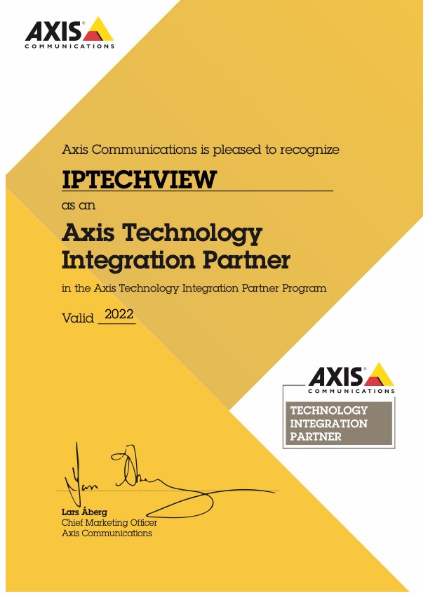iptechview's tweet photo. Proud to be an AXIS Technology Integration Partner with #IPTECHVIEW Cloud Video Surveillance & Central Management. Sign up for free #AXIS_NA partner demo account https://t.co/AWr3TzHECX #VSaaS #SURVEILLANCE #CloudVMS #AXISIPVideo https://t.co/3Ry1fXXpbl