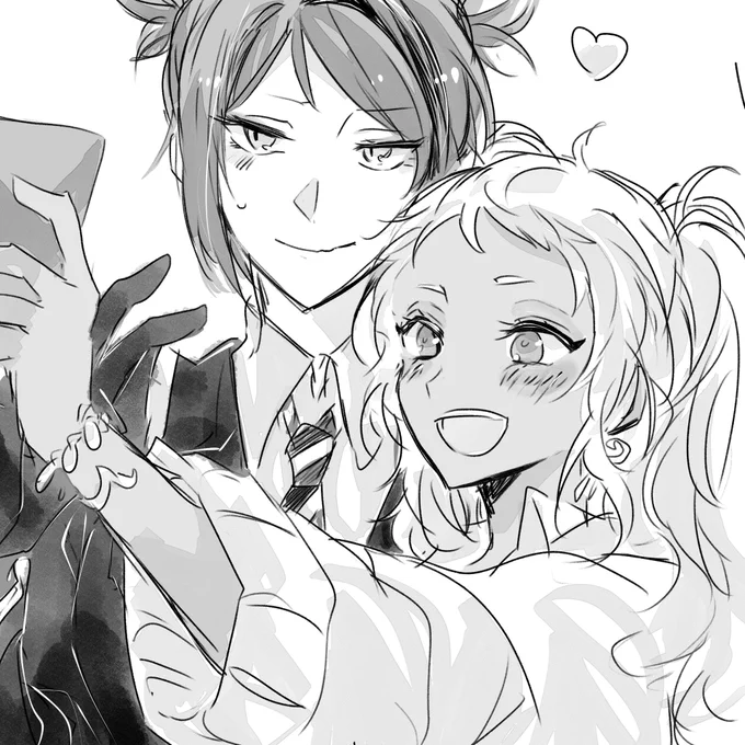 可愛すぎて描いてしまったツインテにょたジェカ 