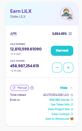 Siacashcoin's tweet photo. New STAKE LILX EARN LILX TOKEN POOL LAUNCHED AT SCC!!! https://t.co/COblzDnHQA ABOUT $300 IN LILX TOKENS AVAILABLE TO CLAIM! https://t.co/g3VquRTlgj