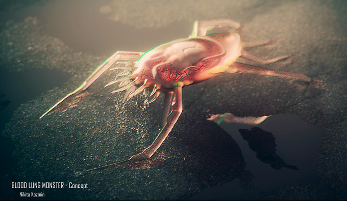 BloodLungsFilm's tweet photo. The concept art for the blood bug comes from Nikita Kozmin, a talented young artist who is helping us bring these images to life as we meld live-action and animation in Blood Lungs.
#bloodlungs #scifi #art #bloodbug #creature #animation #film #kickstarter #image #style #team https://t.co/9MUNKPxuV0