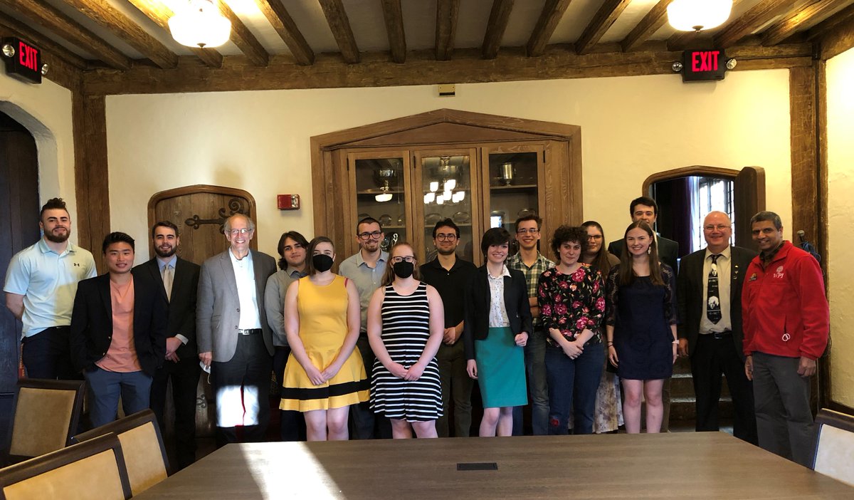 WPI_Physics's tweet image. Congratulations to all the young WPI physics enthusiasts for their inductions to Sigma Pi Sigma, the American national honor society for physics! We wish you all the best for your future! #SigmaPiSigma