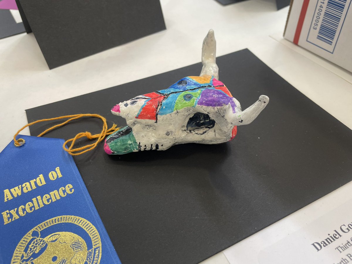Congratulations to all of our NBE artists! I couldn’t be more proud of your work!! Featured artists Isabella, Simoneta, Julieta and Daniel!  <a href="/VisualArtHumble/">Humble ISD Visual Arts</a> <a href="/HumbleISD_NBE/">North Bend Elementary</a>