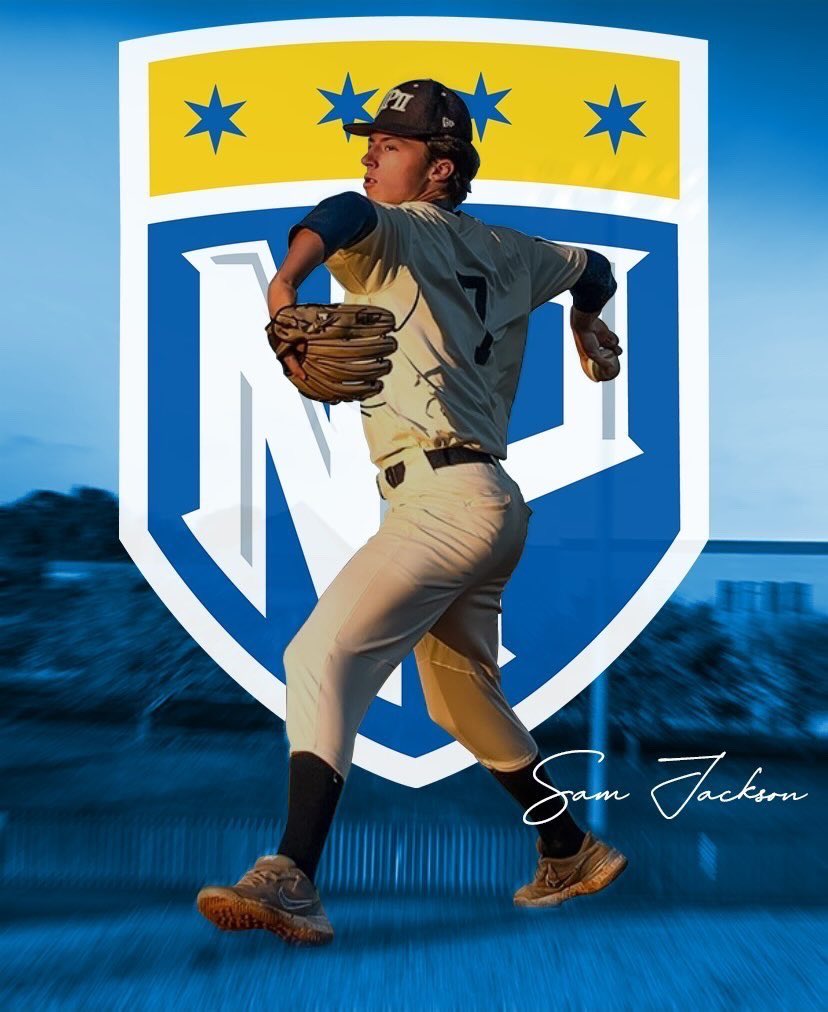 Samjackson07's tweet photo. I am extremely blessed to announce that I will be furthering my academics and baseball career at North Park University in Chicago, IL. I would like to thank God, my parents, my teammates, and all of my coaches along my journey. GO VIKINGS! @npubaseball @JPII_Baseball @PBNacademy https://t.co/xdMpZZUQeb