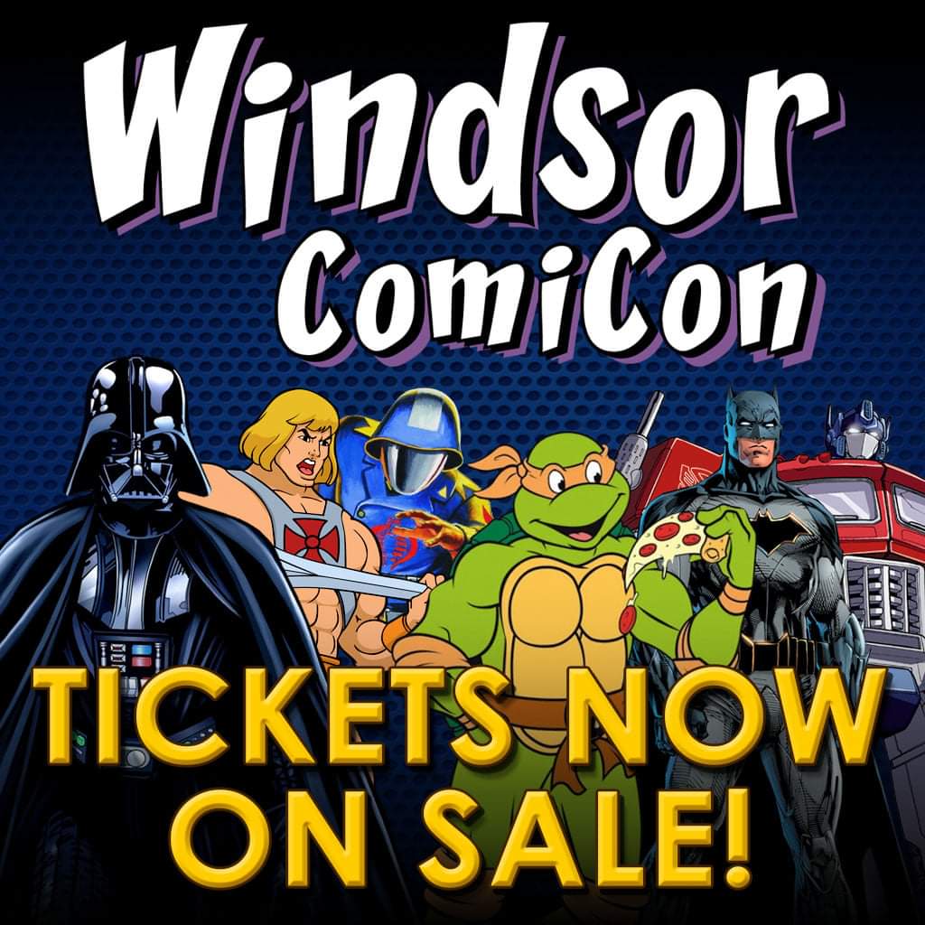 #WindsorComiCon 2022 tickets are now on sale: windsorcomicon.com/tickets/
#comiccon