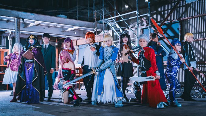 ⚠️コスプレ注意.　　　　　この運命に、　　　終止符を打つため－－　　　　　　　　Fate/stay night.#二年