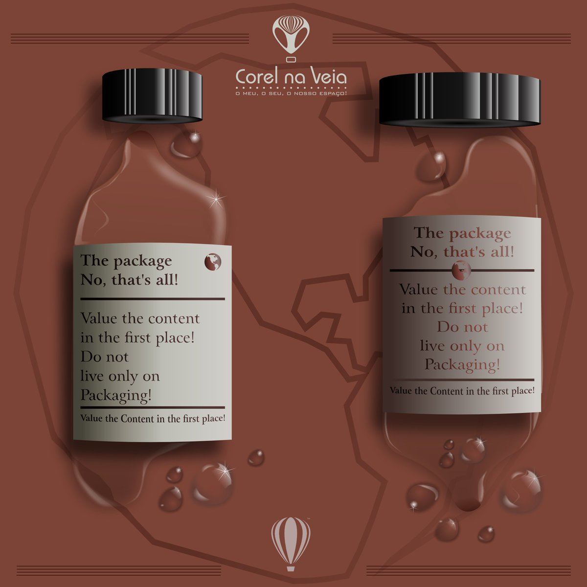 CorelnaVeia's tweet photo. A #embalagem não é tudo!
The package No, that's all!
Valorize o #conteúdo em primeiro lugar!
Não se vive só de Embalagem!
Value the content in the first place!
Do not live only on Packaging!
#Corel #CorelDRAW #CorelDRAW2022 #automacao #QRcodeEmLote #Desigm #Vector https://t.co/ftpqX7639l