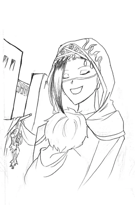 534日目、朝30分間描きました!

線画描くのって大変ですね… 