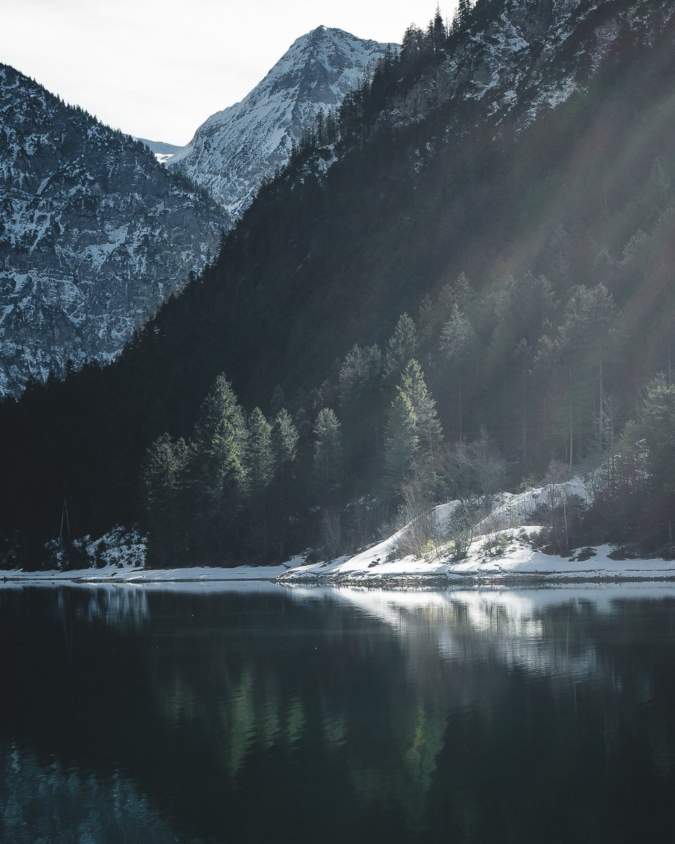 Catching that perfect moment of light in Austria