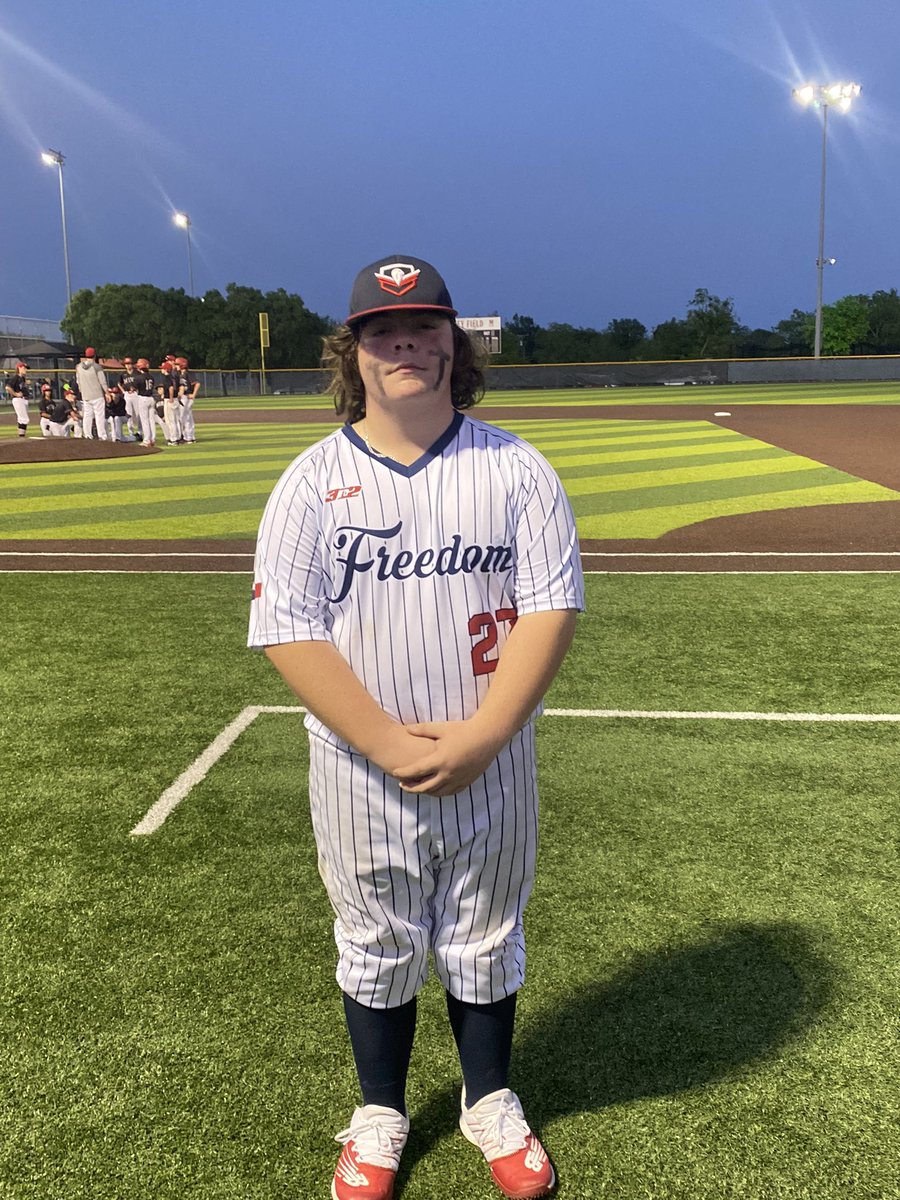 Five Tool Youth (@fivetoolyouth) on Twitter photo #Texas20 F: <a href="/TXFREEDOM643/">TX FREEDOM</a> 6, United Nine Bethard 2
PoG: Grant “Grampy” Rampy 2-2, 2B, 2 RBI, 2R #Texas20 F: <a href="/TXFREEDOM643/">TX FREEDOM</a> 6, United Nine Bethard 2
PoG: Grant “Grampy” Rampy 2-2, 2B, 2 RBI, 2R