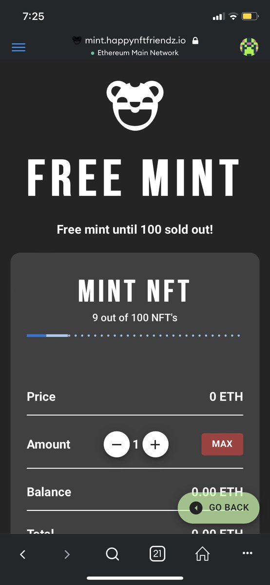 Happy NFT Friendz / Free mint is live! tweet media