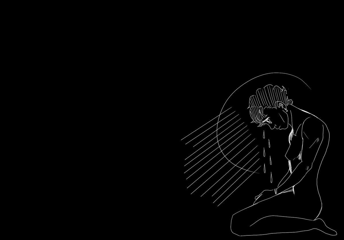 ingvisarts's tweet photo. BLACK SERIES #sad #moody #illustration #portraits https://t.co/1y0sM6F0Hl