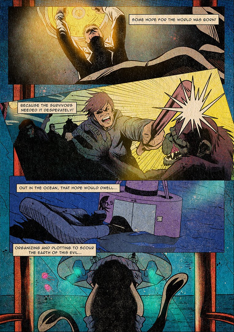 Join our Discord channel for details on our community written graphic novel. 🦑
discord.gg/59DAkfz4Uv 
🔱Help us write the S.A.S. story 🔱

Like, Retweet, follow and join us on Discord for a chance to win your own Agent Squid NFT. 
#nfts #nftmint