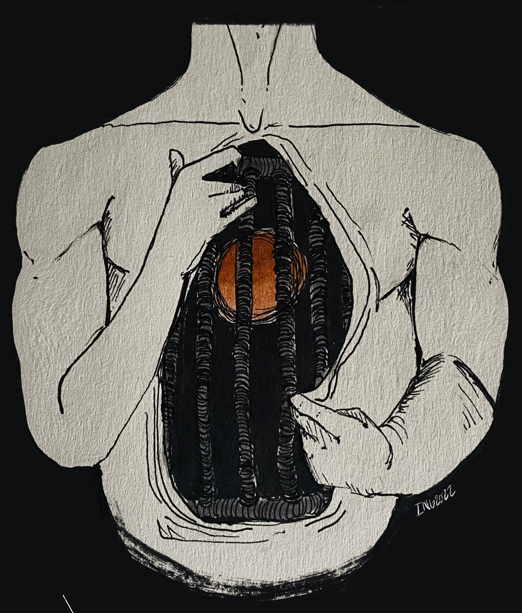 ingvisarts's tweet photo. MY BODY IS A CAGE #arcadefire #illustration #hybridwork #dark #moody #artwork https://t.co/SzKeSEJvue