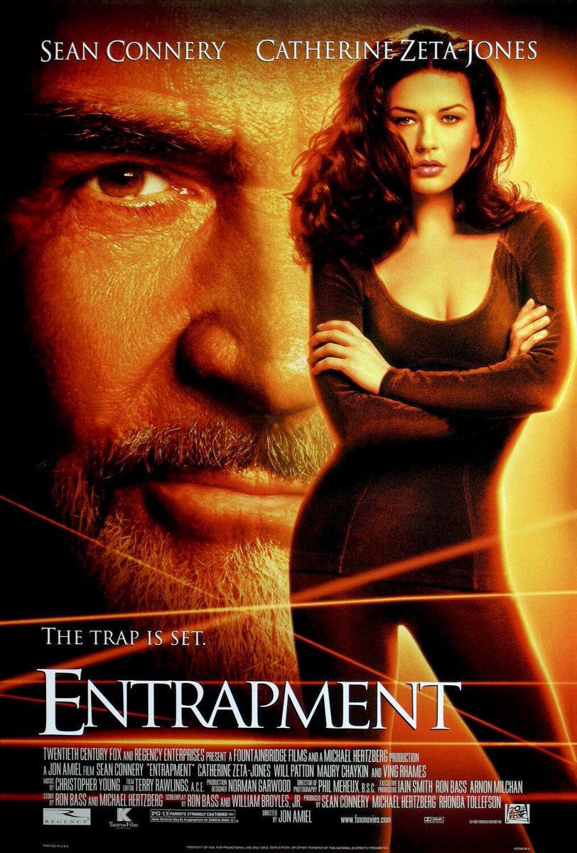 FilmNewsNos's tweet photo. 🎬MOVIE HISTORY: 23 years ago today, April 30, 1999, the movie 'Entrapment' opened in theaters!

#SeanConnery #CatherineZetaJones #WillPatton #VingRhames #MauryChaykin #KevinMcNally #TerryONeill #MadhavSharma #DavidYip #TimPotter #RolfSaxon https://t.co/x8zL7SYBac