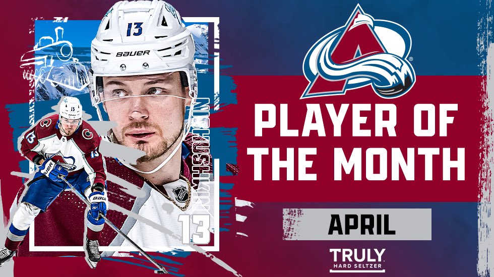 Nichushkin Truly Player if the Month: April