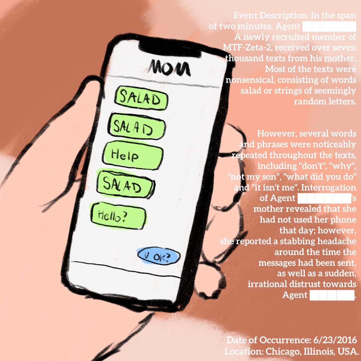 Extranormal_SCP's tweet photo. SCP Log of Extranormal Events entry 43 (right centric text is a big yikes, but the only way I could get it to fit) #SCP #scp049 #SCPFoundation #scp07 #scp06 #scpwiki https://t.co/MGDuzKefbn