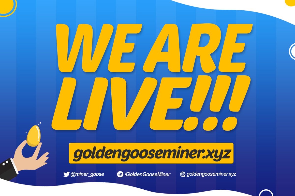 miner_goose's tweet photo. 🥳🥳 WE ARE LIVE!!! 🥳🥳

📌Hire a goose and earn up to 8% yield everyday!

#AVAX #FTM  #ONE #crypto  #matic #bnb #bitcoin #ethereum #Doge #crypto #DeFi #cryptocurrecy #CryptoNews #DeFiProject #defiyield https://t.co/gSOaCNEHnc