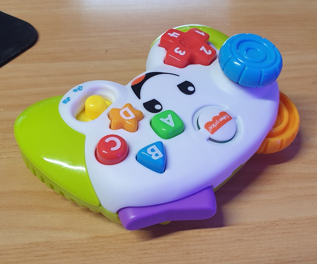 it's done. I've turned this Fisher Price toy controller into a fully functional Xbox controller it can do anything a standard controller can do, PLUS it still makes all the annoying sounds it did originally demo soon