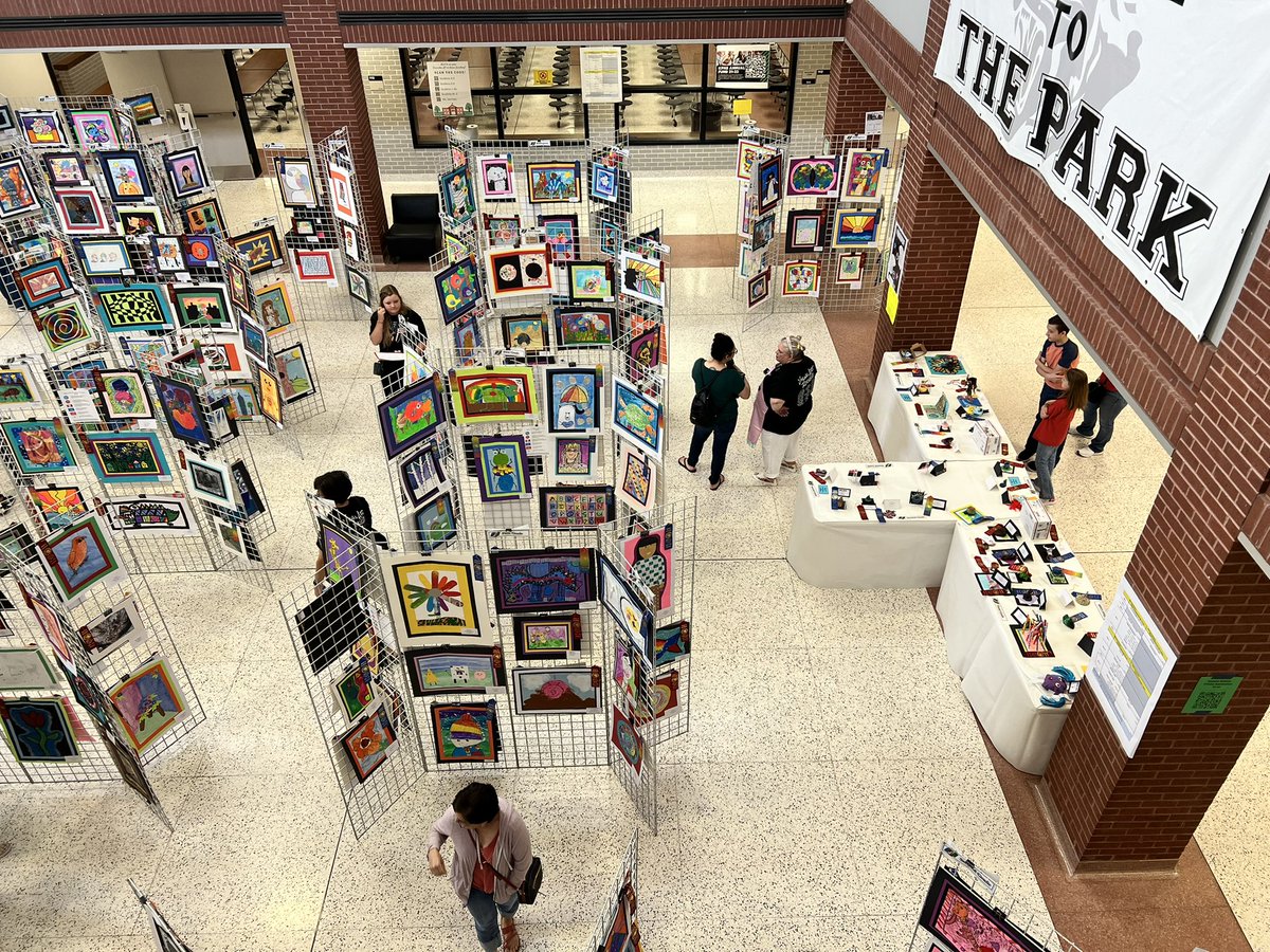 20 years ago Stacey Gower, Visual Arts Coordinator for Humble I.S.D. had the vision and leadership to begin our annual fine arts festival. What started out as a small festival has grown to a huge event that thousands attend each year. <a href="/VisualArtHumble/">Humble ISD Visual Arts</a> <a href="/HumbleISD_FE/">Foster Elementary</a> #artmatters