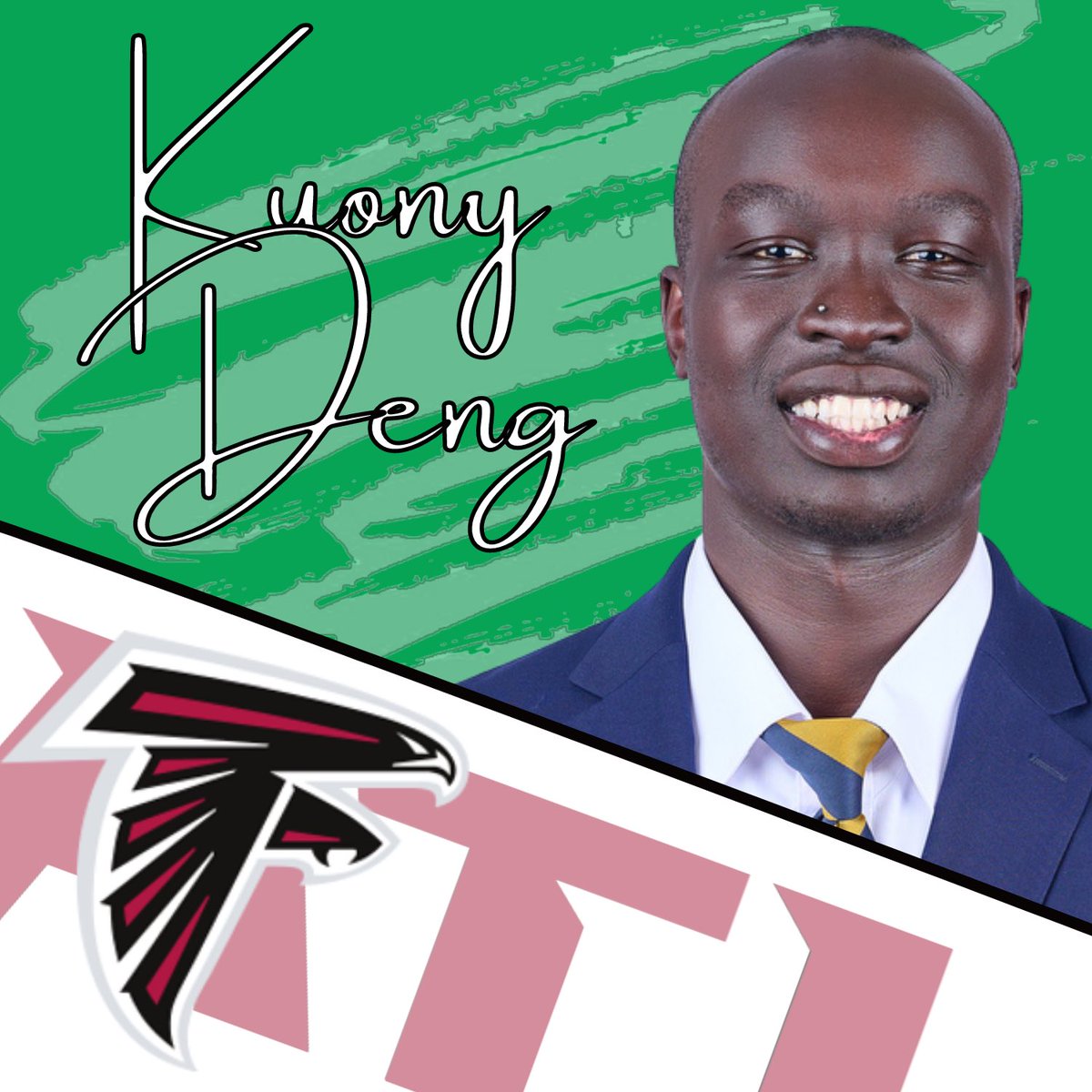 Congratulations to one-time <a href="/SLHSTornadoes/">Storm Lake Athletics</a> standout Kuony Deng who has signed with the Atlanta Falcons as an UDFA