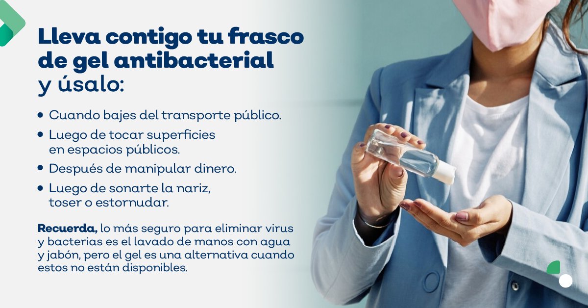 🦠 Jalisco, la pandemia no ha terminado.

Respetar las medidas sanitarias es la mejor forma de cuidar nuestra salud. El uso de gel antibacterial ante las distintas situaciones de exposición debe mantenerse.

Repasa esta información: