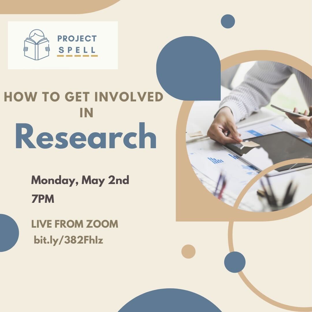 Project_SPELL's tweet image. HELLO BRUINS!! We hope everyone is having a great weekend. On Monday, May 2nd @ 7pm PD will host their first workshop of the quarter. They'll discuss the best avenues to dip your toes in the world of research, both at UCLA and beyond! Zoom link is in our bio’s linktree🙃