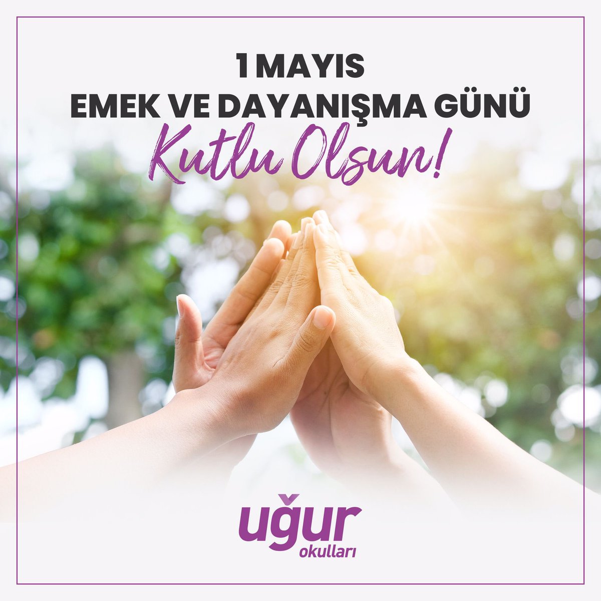 Emeğin ve emekçinin günü kutlu olsun!

#1MayısEmekveDayanışmaGünü