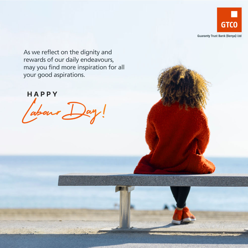 gtbankke's tweet photo. Happy Labour Day from all of us at GTBank Kenya.
#gtbankcares #labourday #FruitsOfYourLabour https://t.co/9RUp0JNFs7