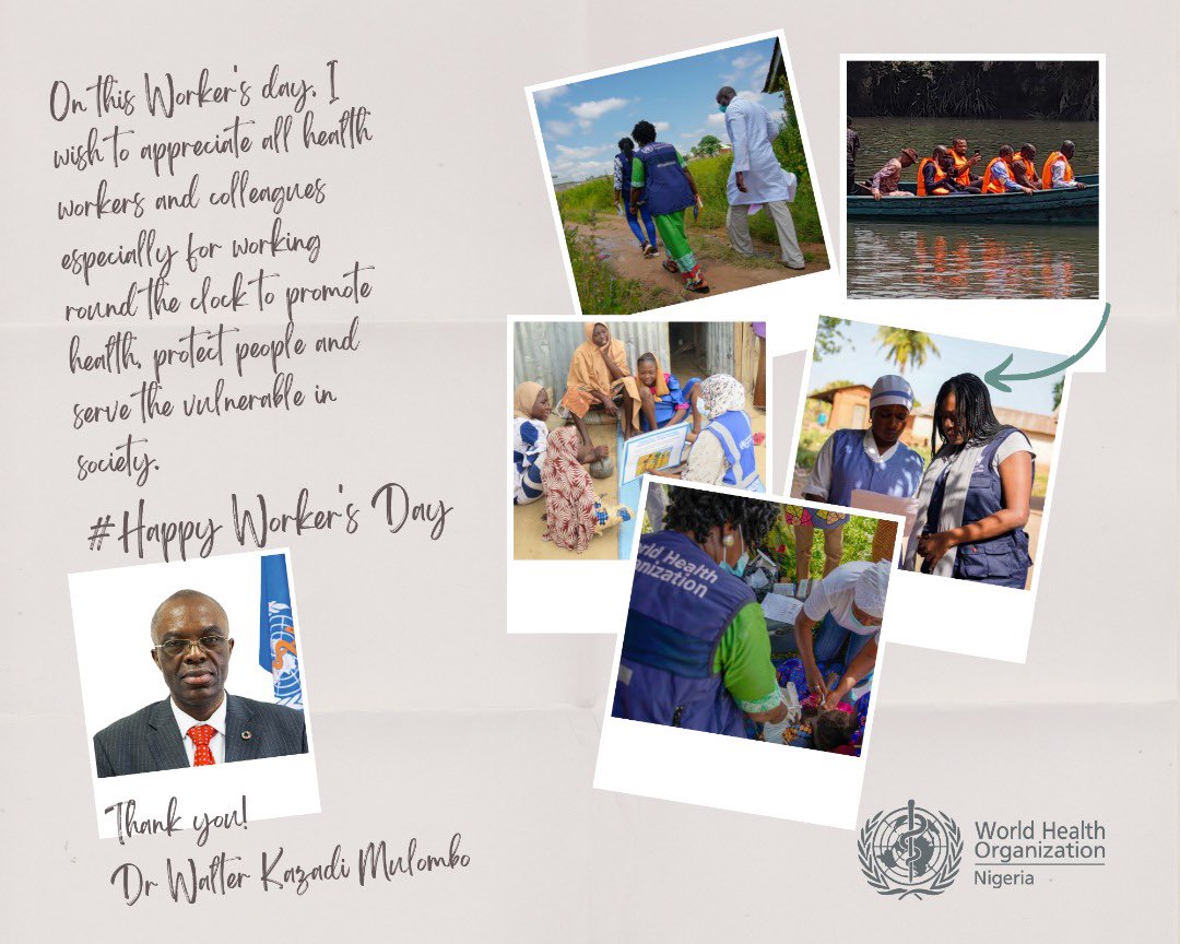 WMulombo's tweet photo. We are the heros of our life times - let’s celebrate Happy Worker’s Day https://t.co/H4zA7d971e
