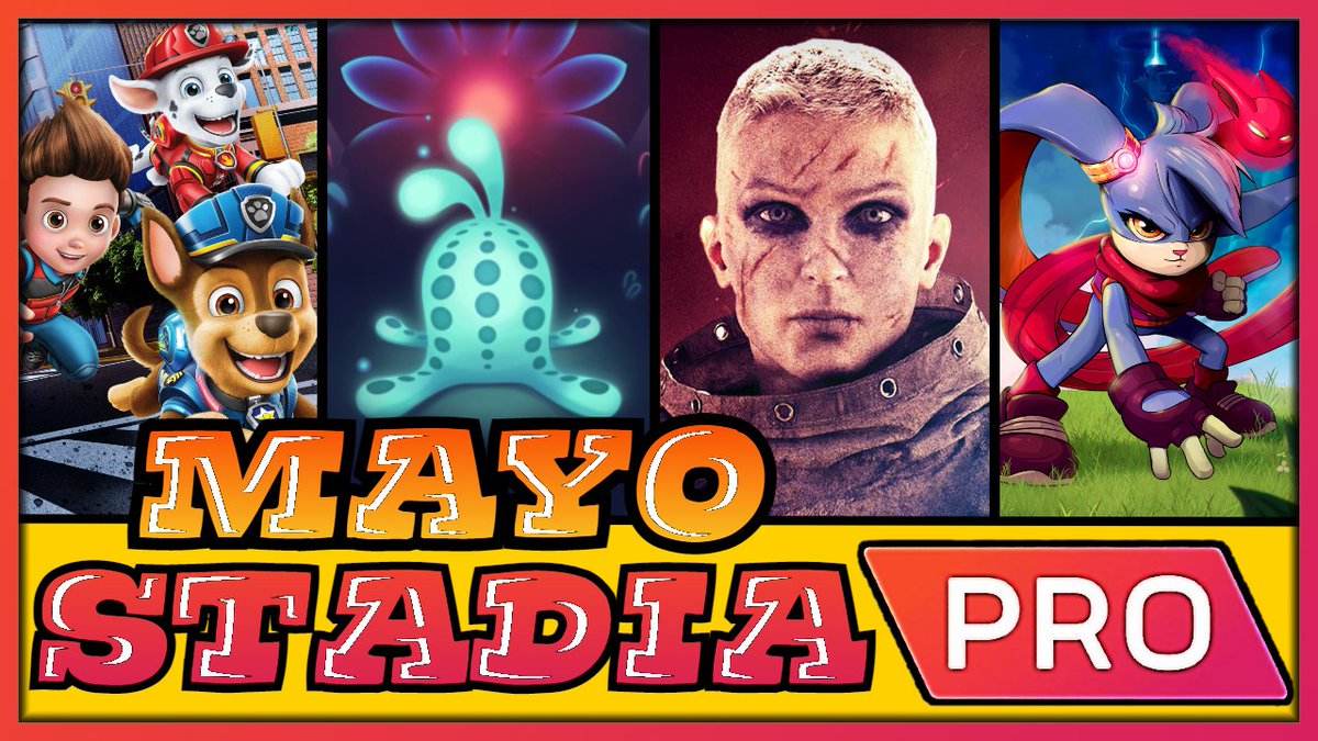 CrymenCloud's tweet photo. 🚨 ¡Al turroooooooon! 

🎊 ¡Reclama ya los juegos de #Stadia Pro de mayo!

🎮 Patrulla canina
🎮 Lumote
🎮 Outriders
🎮 Kaze

🔴 Yo ya he formado mi squad de 3 para darle al #Outriders esta tarde ¿tu que?  (No te preocupes que este sí trae cross-play) https://t.co/MVsKJm9eNA https://t.co/TH14rQ6aIi