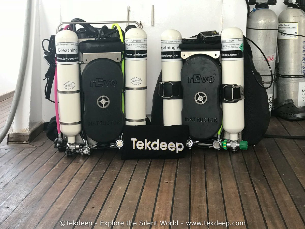 TekdeepEgypt's tweet photo. Looking to explore the silent world? Want to take your diving to the next level? We have 1 space available on a @rEvoRebreathers User Course from 18th to 25th June 2022 taking place on @DivewithLegends - Contact us today to learn more... https://t.co/SQebNQ1ZHd