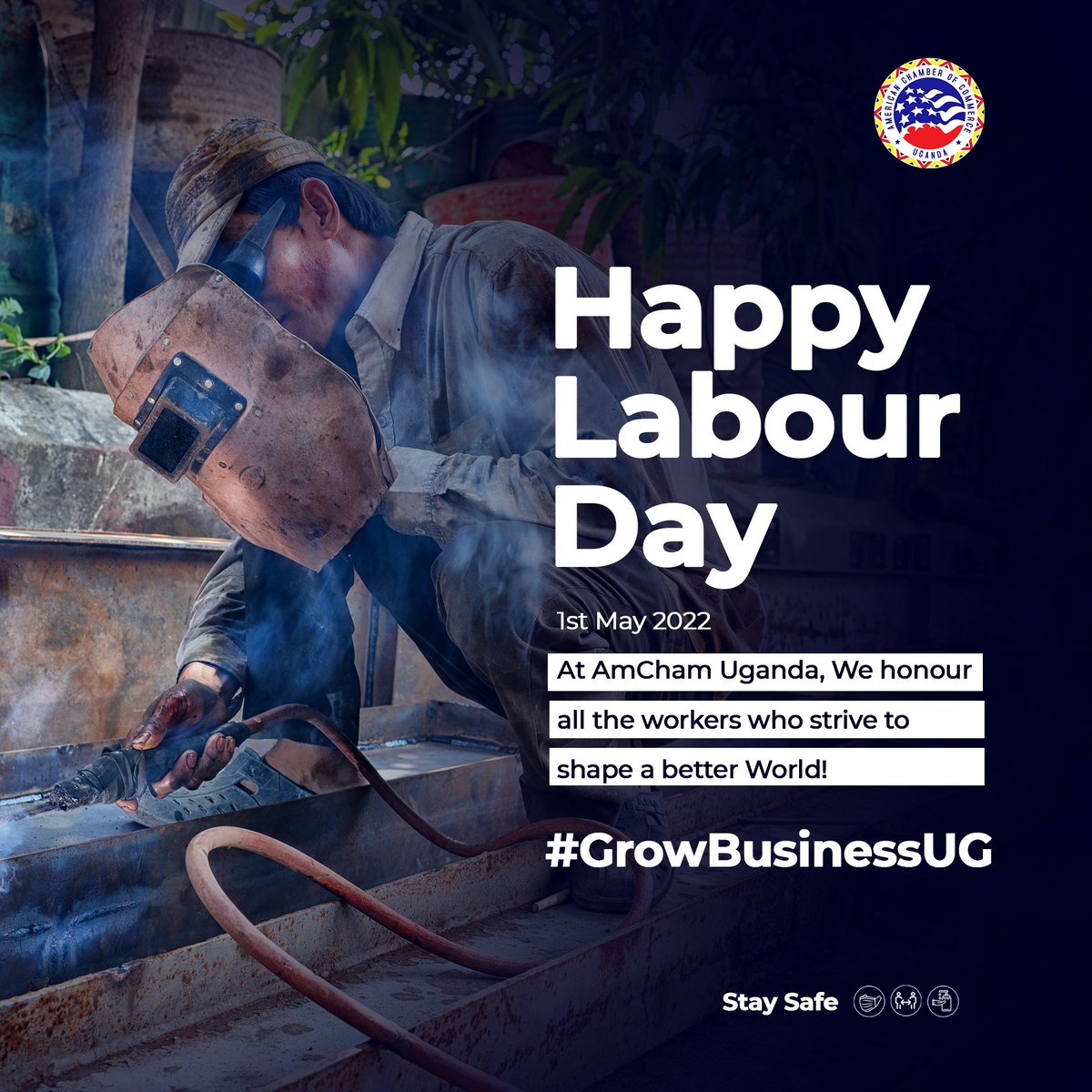 On this Labour day, we would like to appreciate all the workers who put in so much hard work every day to make their companies strive. Their hard work does not go unnoticed.
Happy International Labour Day
#GrowBusinessUG #LabourDay2022 amchamuganda.co.ug