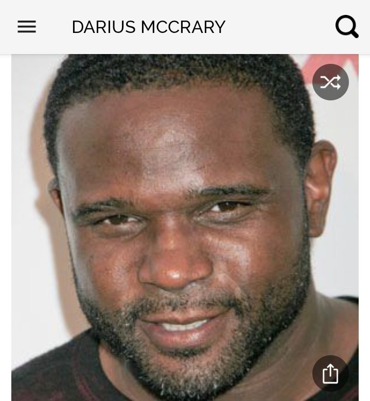 Happy birthday to this great actor. Happy birthday to Darius McCrary 