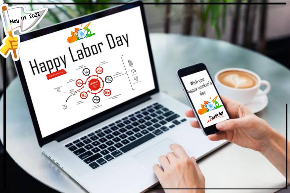 TopsolidI's tweet photo. Sending our appreciation and respect to the workers of every field.
Happy International Labour Day!
🙏💐⚒️📀🖥️⌨️🖨️🖱️🖲️
#1stMay2022 #InternationalLabourDay #labourday2022 #maharshtraday #WorkersDay #Topsolid #dailycadcam #Tagma https://t.co/22dxVkgNUI