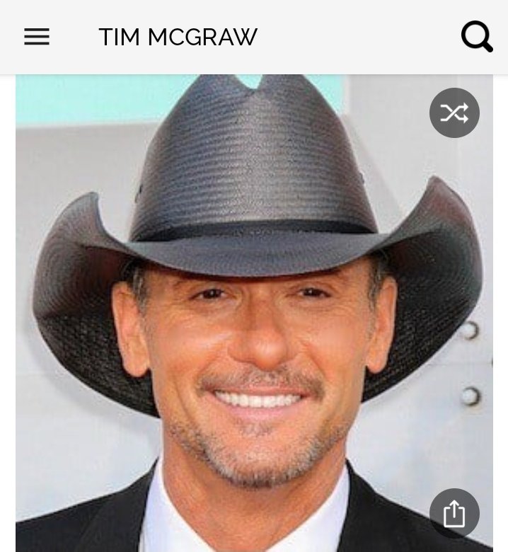 Happy birthday to this great actor/country singer.  Happy birthday to Tim McGraw 