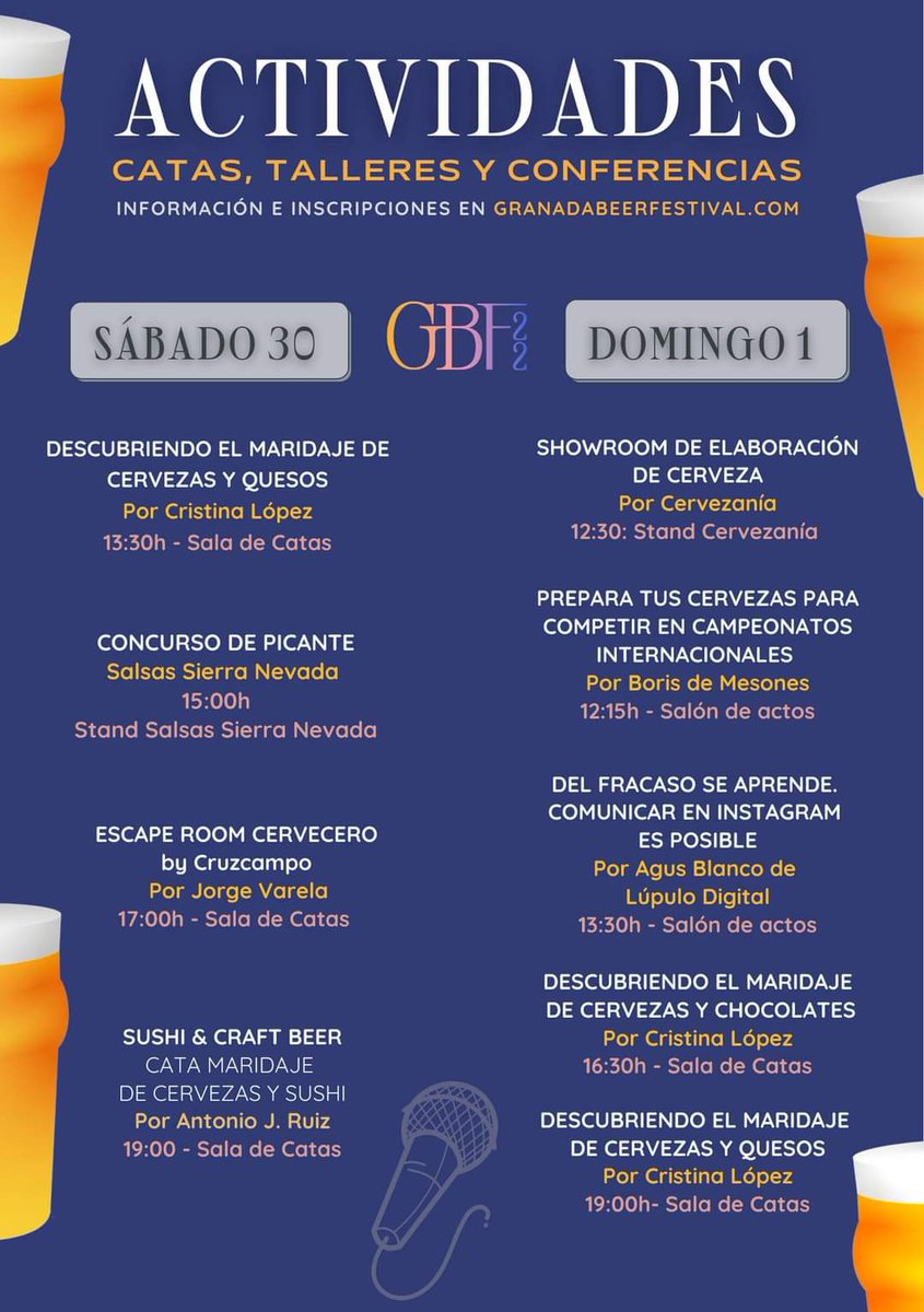 GranadaBeer's tweet photo. ¡Nos vemos a partir de las 12h!🍺 https://t.co/yE5aVi67x1