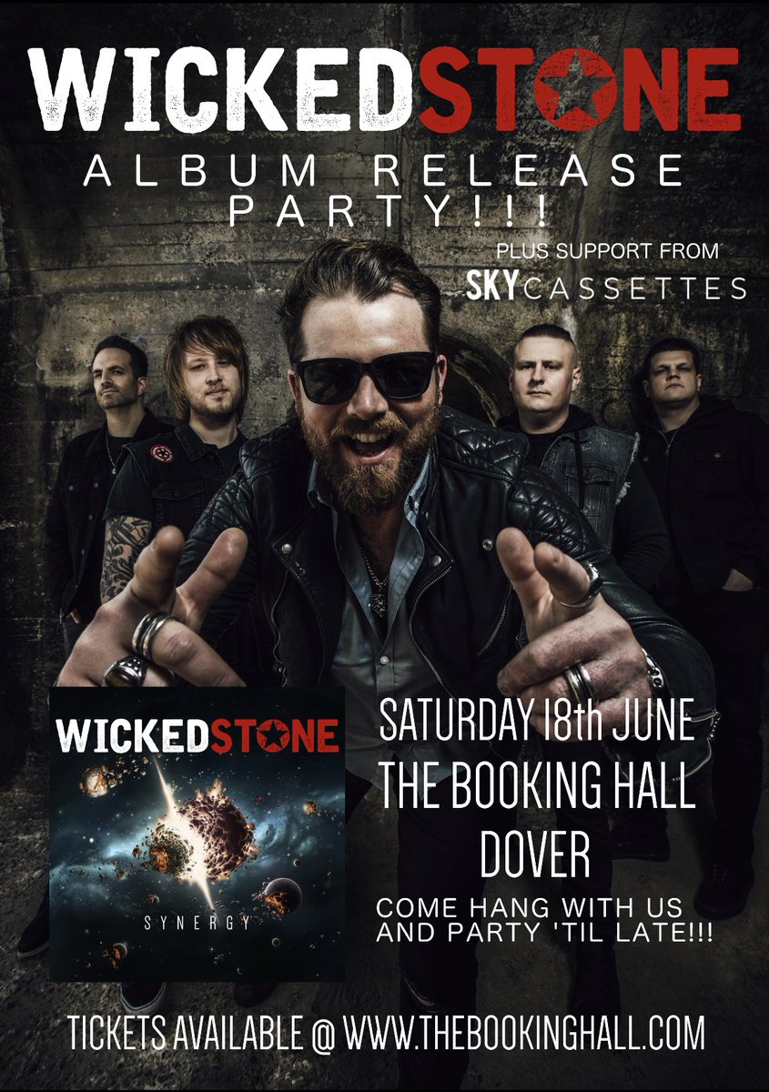 🤘🏼🔥ALBUM RELEASE PARTY🔥🤘🏼

18/06/22 at our favourite hometown venue <a href="/the_bookinghall/">The Booking Hall</a> Dover, with our good friends Sky Cassettes. We can’t wait to celebrate with you all!!! 🎟Tickets available NOW @ thebookinghall.com/events/961dbcc…
