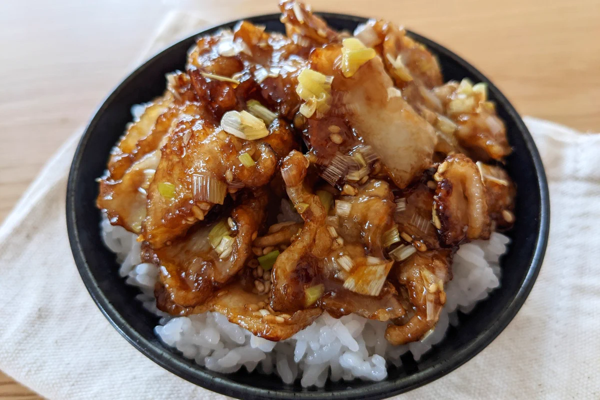 これマジで美味いしガッツリ食える、悪魔のよだれ豚バラ丼‼