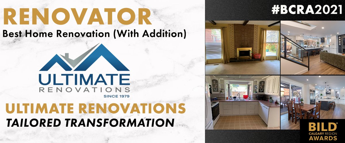 // 2021 BILDCR Award Winner - Best Home Renovation (With Addition) 🏠// Congratulations to the Tailored Transformation by <a href="/UltimateRenos/">Ultimate Renovations</a> for winning the award 🏆! #BCRA2021 #BCRA #BILDCRAwards