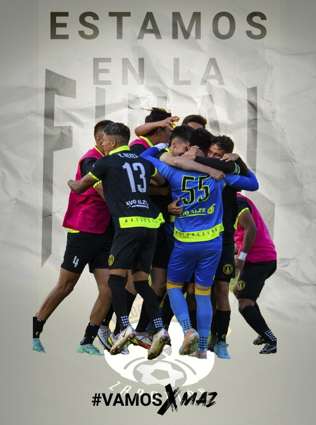 MazorquerosFC's tweet photo. ¡Nos vamos a LA FINAL! 👊🏼💥

El superlíder de @LigaPremier_FMF  jugará la serie por el título. Se viene la semana más importante del torneo. ¡Vamos por la copa! 

Juntos #VamosXMaz https://t.co/XZVsN6Njhd