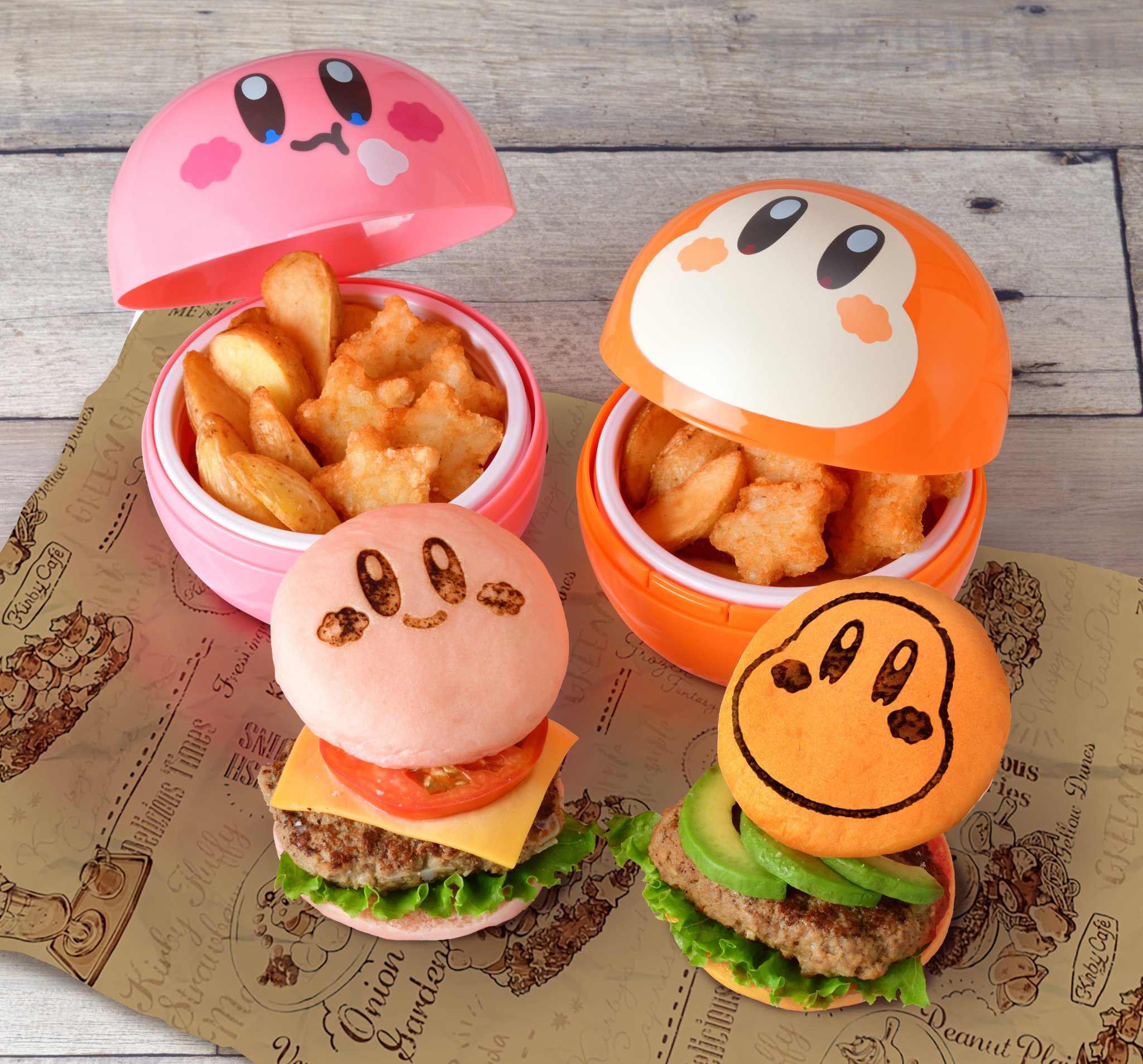 【新品未開封】カービィカフェ　ココット　カービィバーガー　チーズ　グッズ ココット カービィバーガー【カービィカフェポップアップストア】