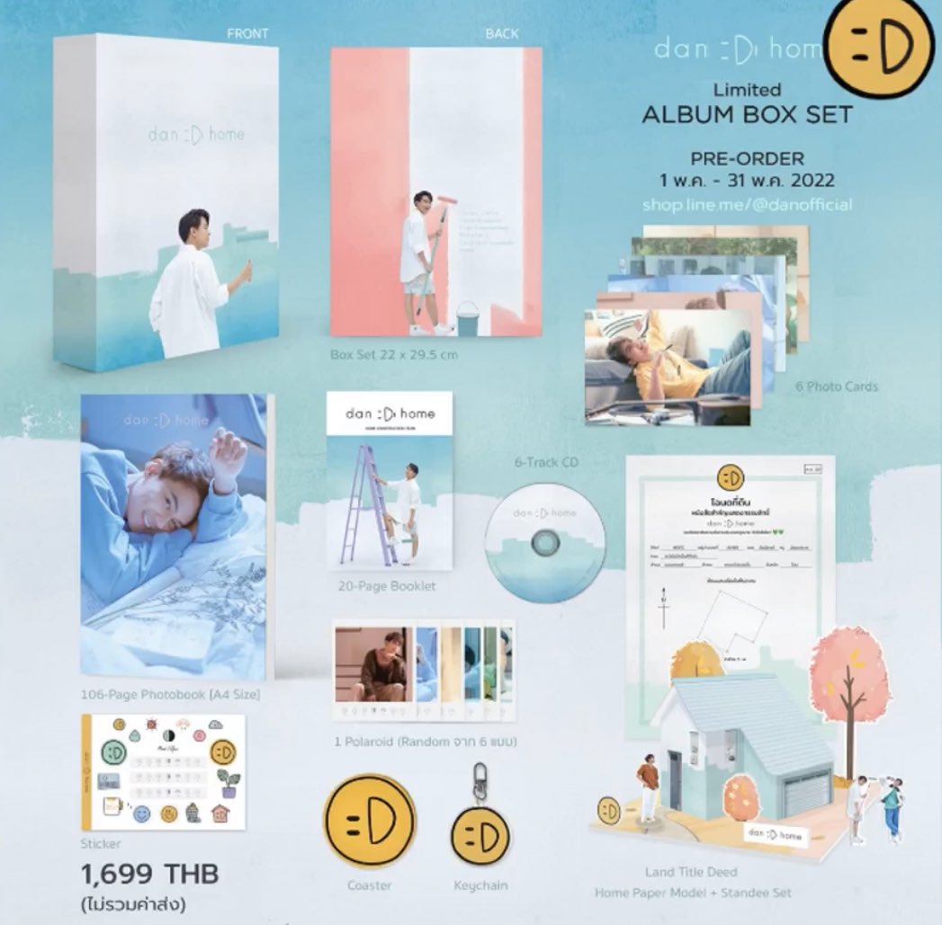 NongNoOLovegot7's tweet photo. เป็น Album Boxset ที่ค่ตน่ารักเลย
ชอบอ่ะ มีบ้านพร้อมโฉนดให้ด้วย 😂😂
ของในsetคือคุ้มแสนคุ้มอ่ะ
#DanWorrawech
#DanOfficial
#DanDiHome https://t.co/GLVRmrBkOQ