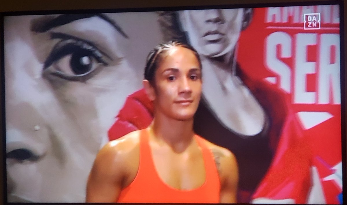 La nuestra ganó y punto... <a href="/Serranosisters/">Amanda Serrano</a>