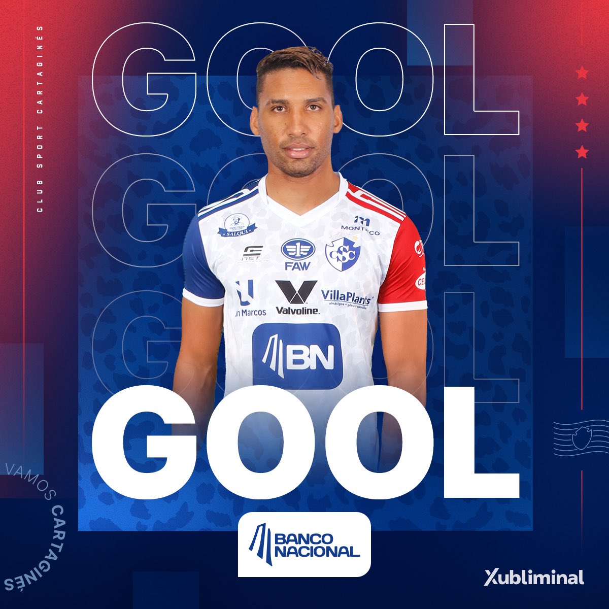 Cartagines's tweet photo. ⏱ 61’[ 2-1] 🗣¡GOOOOOOOOOOOOOL @banconacionalcr !🎉
VIVE, VIVE💙💙 Marcel Hernández anota de cabeza y recorta el marcador 😍🔥
🔵⚪#VamosCartaginés | ⚽ 
#CSHvsCSC https://t.co/ILLdi5Db11