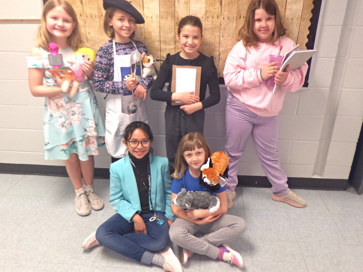 ccsd21poe's tweet photo. More future day fun! 
Future teachers, doctors, firefighters, artists, chefs, vets, and much, much more! 
#21learns #silverlinings #look4thegood https://t.co/mBRU6xUMAz