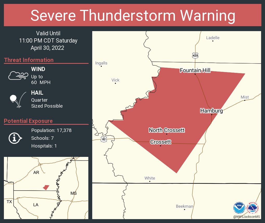 NWS Severe Tstorm on Twitter "Severe Thunderstorm Warning continues