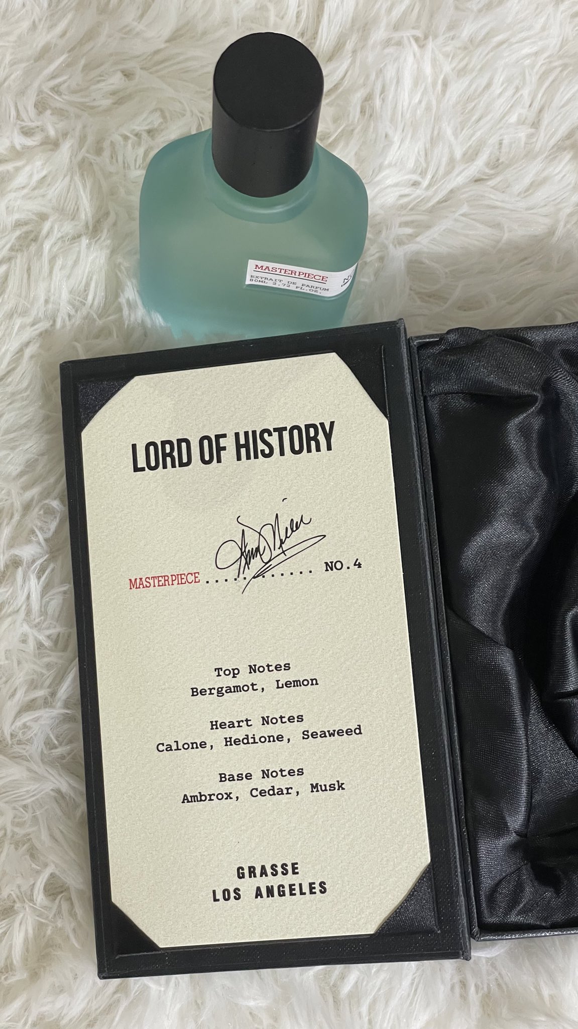 lord of history masterpiece perfume